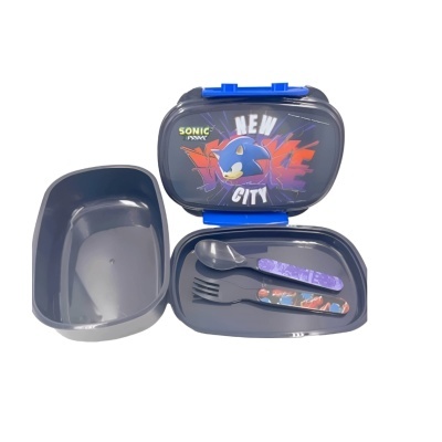 Sandwicheira com talheres Sonic