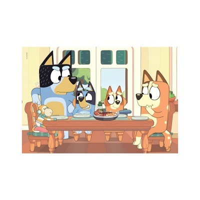 Puzzle Bluey 2x20 peças Supercolor | Clementoni