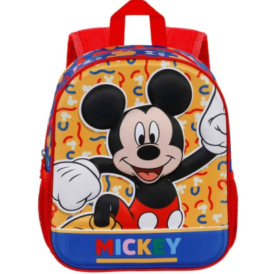 Mochila pré-escolar 3D Mickey Mouse Oh Boy
