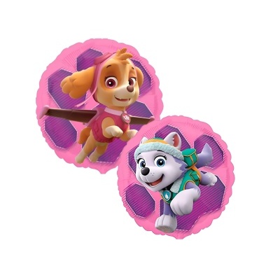 Balão metálico Skye e Everest Patrulha Pata