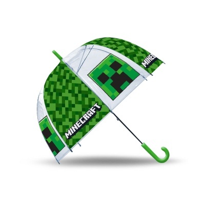 Guarda-Chuva Transparente Minecraft
