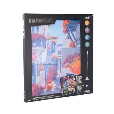 Pinta com Diamantes Varandas Azuis