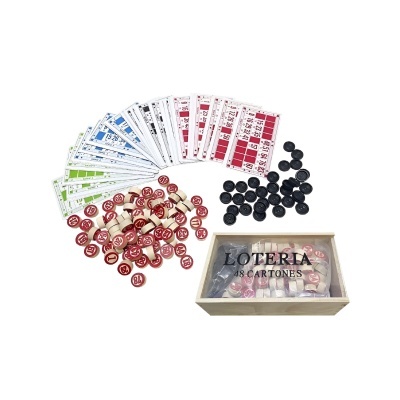 Jogo Bingo de madeira