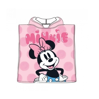 Poncho de praia microfibra Minnie