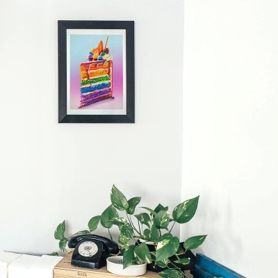 Pinta com Diamantes - Bolo