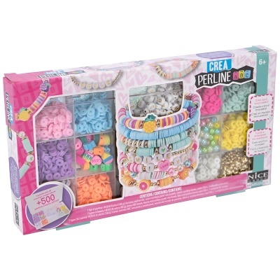 Missangas ABC Heishi Pop Beads
