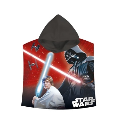 Poncho de praia Star Wars algodão