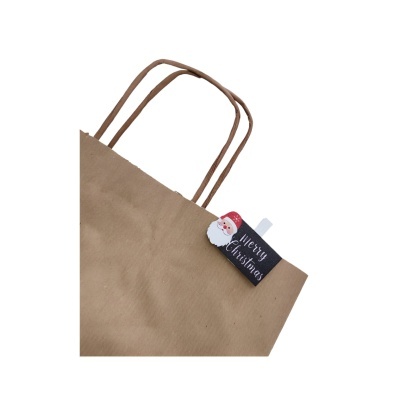 5 Molas de Madeira decorativas "Merry Christmas"