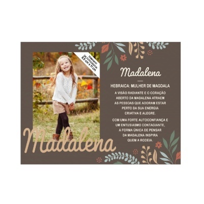 Moldura de madeira "Madalena" | H&H
