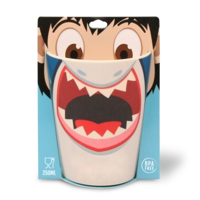 Copo Divertido Liso Tubarão | H&H