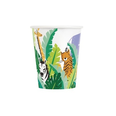 Copos de papel Safari