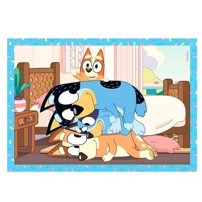 Puzzle Bluey progressivo 4 em 1 | Clementoni