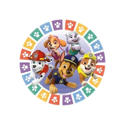 Pratos grandes Patrulha Pata