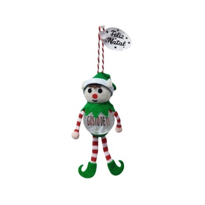 Boneco globo de neve Natal "Gosto de ti"