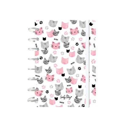 Caderno A5 Miau | Lovely Story