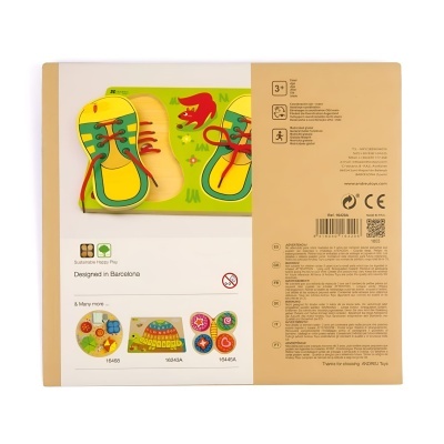 Puzzle "Ata os teus sapatos"