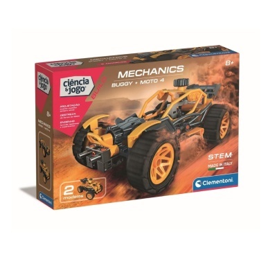 Laboratório de Mecânica  Buggy + Moto 4 | Clementoni