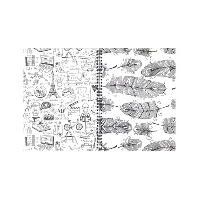 Livro para colorir Pavão