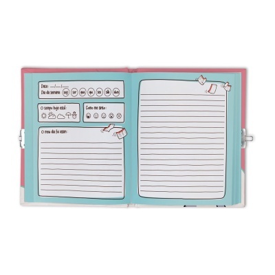 Diário com cadeado Farm Friends| Nici