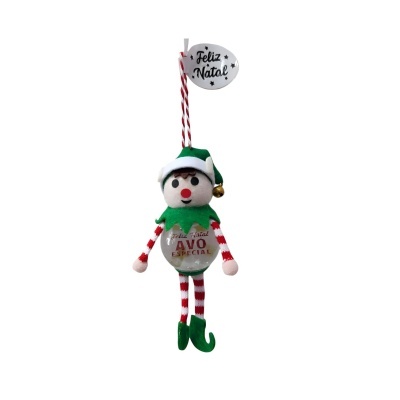 Boneco globo de neve Natal "Avó especial"