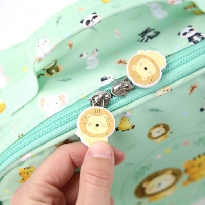 Lancheira térmica Animais da Selva Aurea Kids