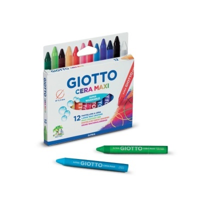 Lápis de Cera Maxi 12unid | Giotto