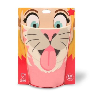 Copo Divertido Liso Gato | H&H