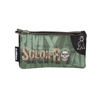 Estojo Escolar Triplo Army