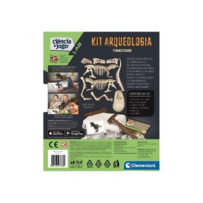 Kit Arqueologia Tiranossauro Rex | Clementoni