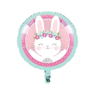 Balão metálico Coelhinho 45cm