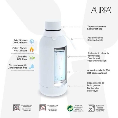 Garrafa térmica "Super Avó" 500ml | Aurea