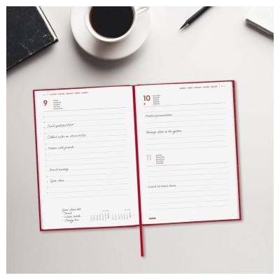 Agenda diária A5 2026 Porto Vermelho | Finocam