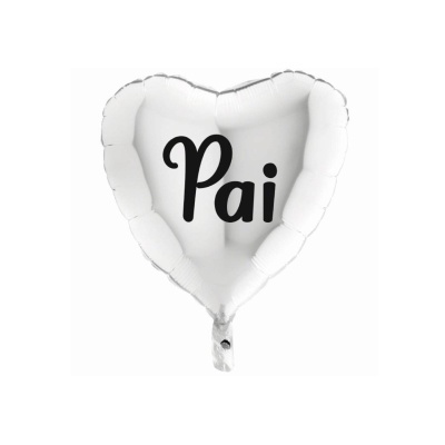 Balão metálico coração "Pai"