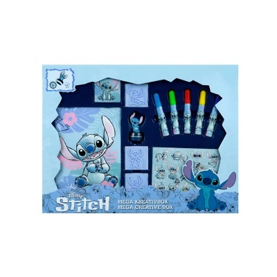 Set para colorir e carimbos | Stitch