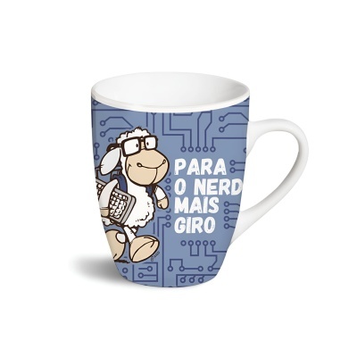 Caneca porcelana "Para o nerd mais giro" | Nici