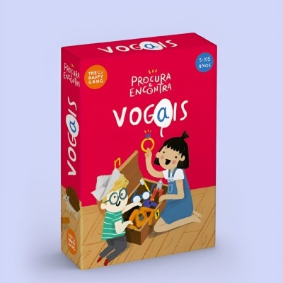 Procura e Encontra Vogais | The Happy Gang