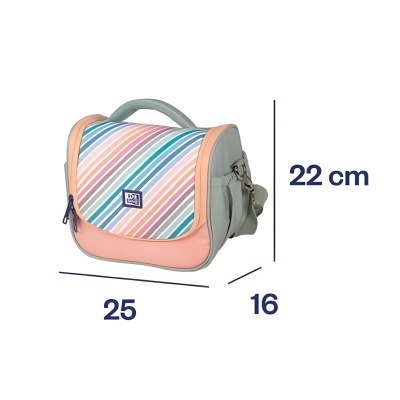 Lancheira térmica Color Block | Oxford