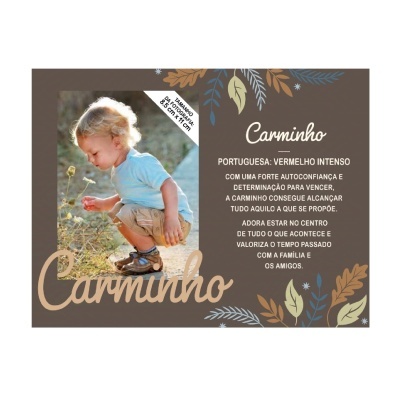 Moldura de madeira "Carminho" | H&H