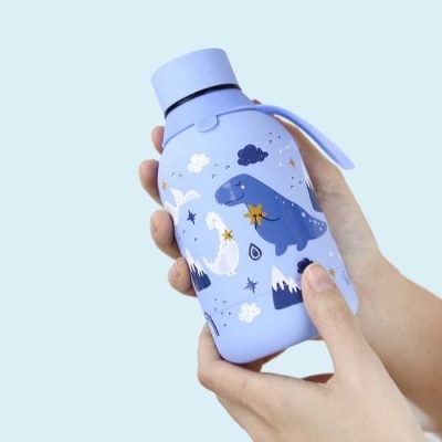 Garrafa térmica Dinosaurios Sky 350ml | Aurea