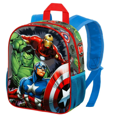 Mochila pré-escolar 3D Avengers Invincible