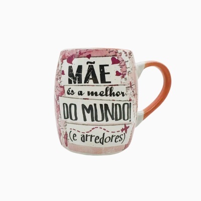 Caneca cerâmica barril Mãe
