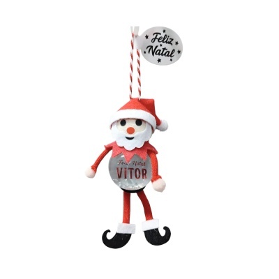 Boneco globo de neve Natal "Vitor"