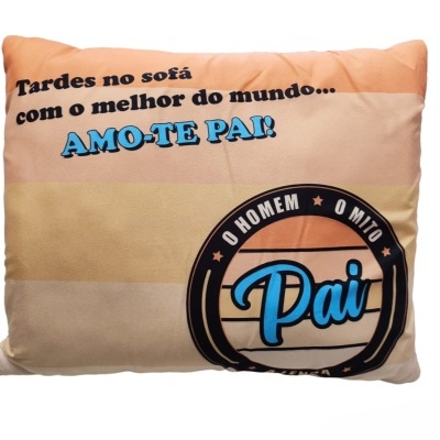 Almofada "Pai, o Homem, o Mito, a Lenda"