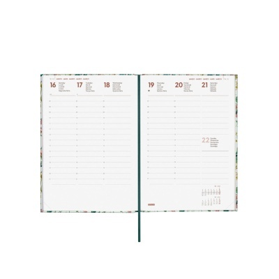 Agenda semanal A5 2026 Porto Botânico | Finocam