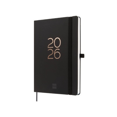 Agenda semanal A5 2026 Capri Preto | Finocam