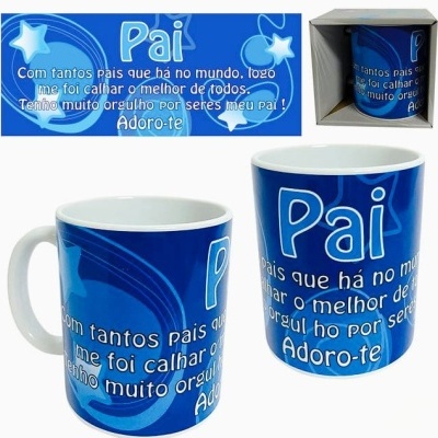 Caneca cerâmica "Pai"