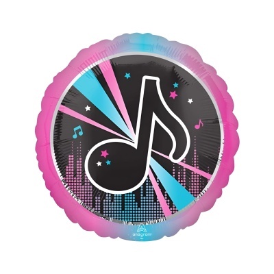 Balão metálico Let's Dance