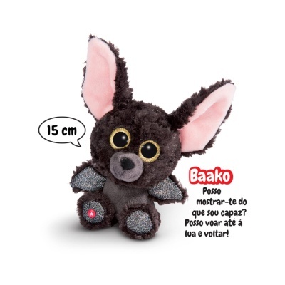 Peluche Morcego Baako Glubschis 15cm | Nici