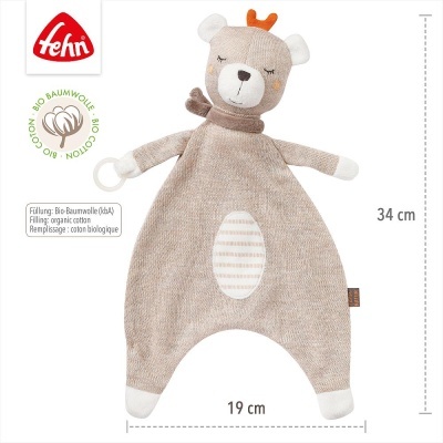 Doudou Comforter Teddy | FehnNATUR Doudou Comforter Teddy | FehnNATUR