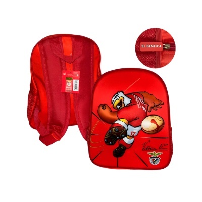 Mochila pré-escolar Águia Vitória 3d benfica | SLB